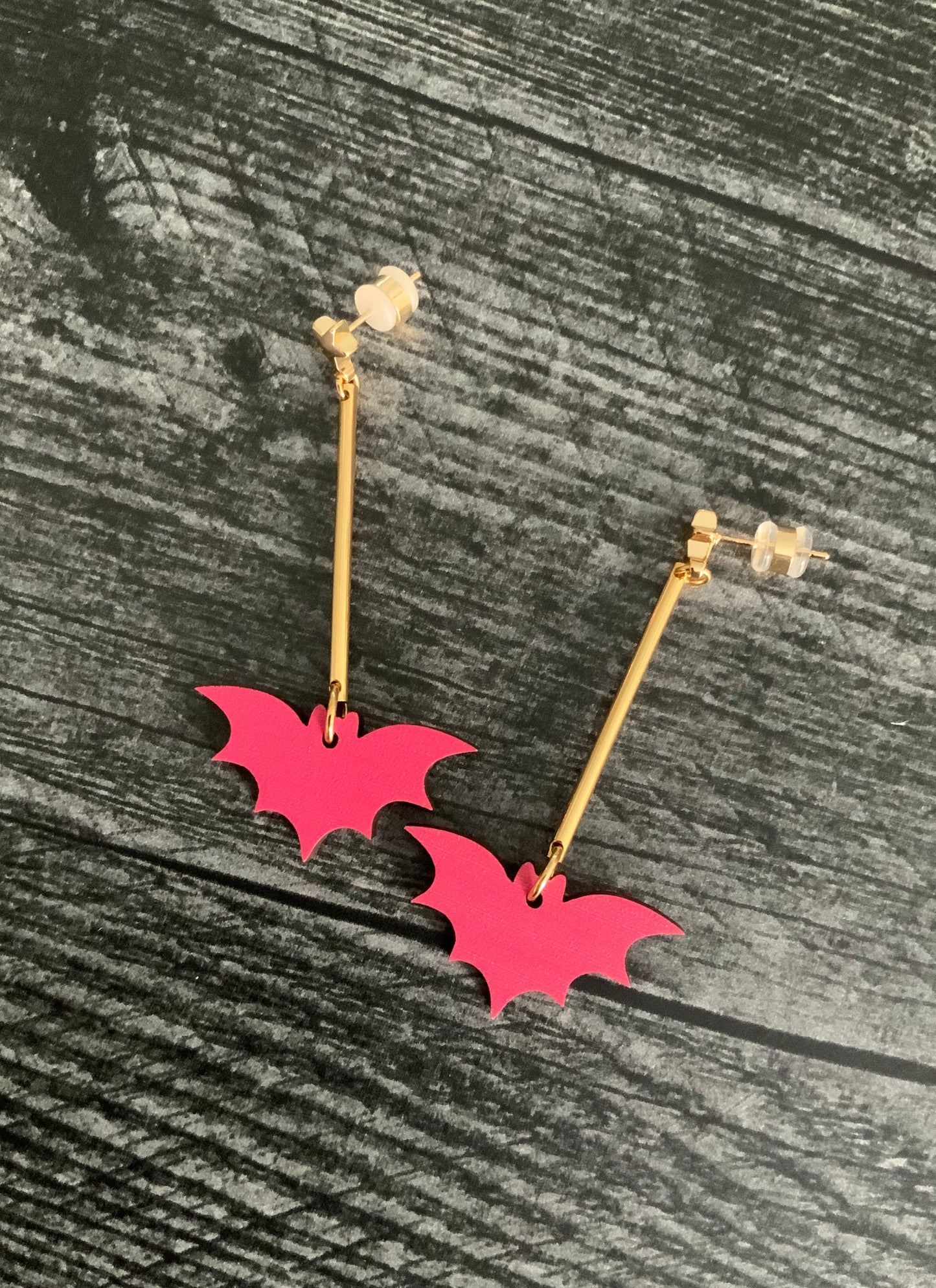 BAT DROP EARRINGS