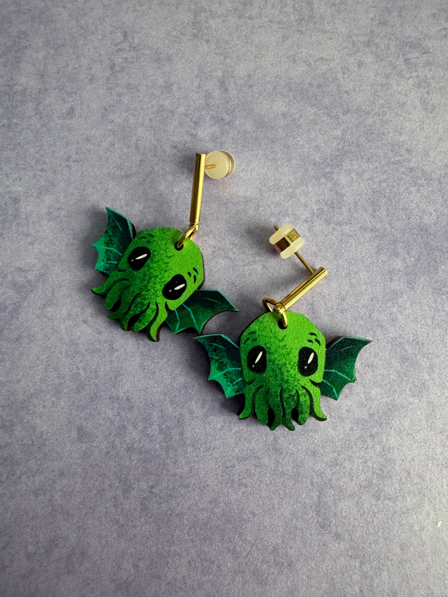 LIL' CTHULHU EARRINGS