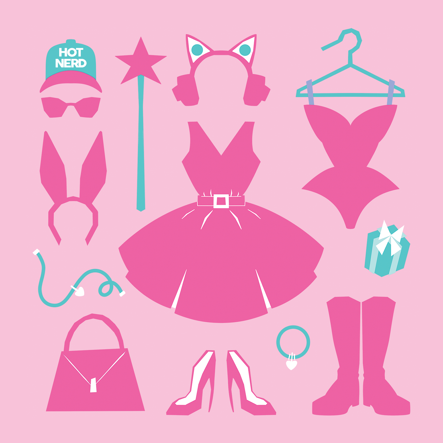 HOT NERD CLOSET PRINT