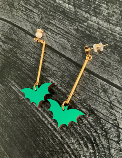 BAT DROP EARRINGS