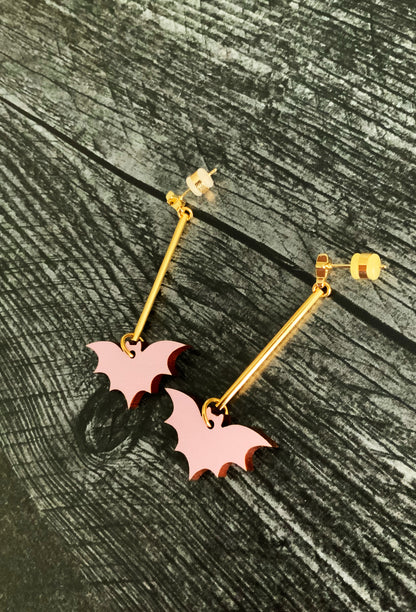 BAT DROP EARRINGS