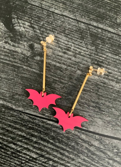 BAT DROP EARRINGS