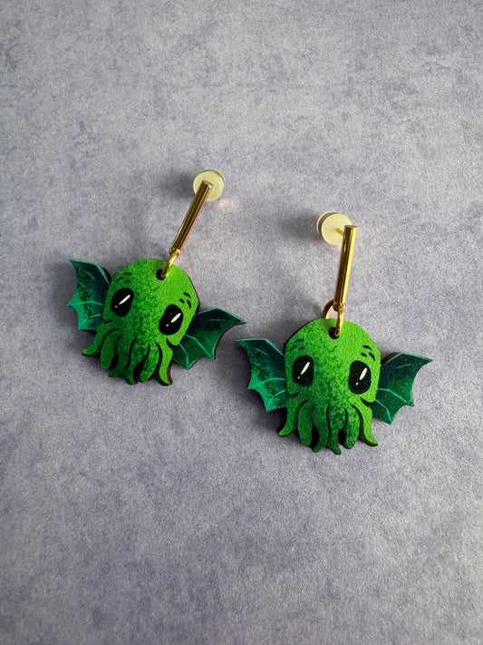 LIL' CTHULHU EARRINGS