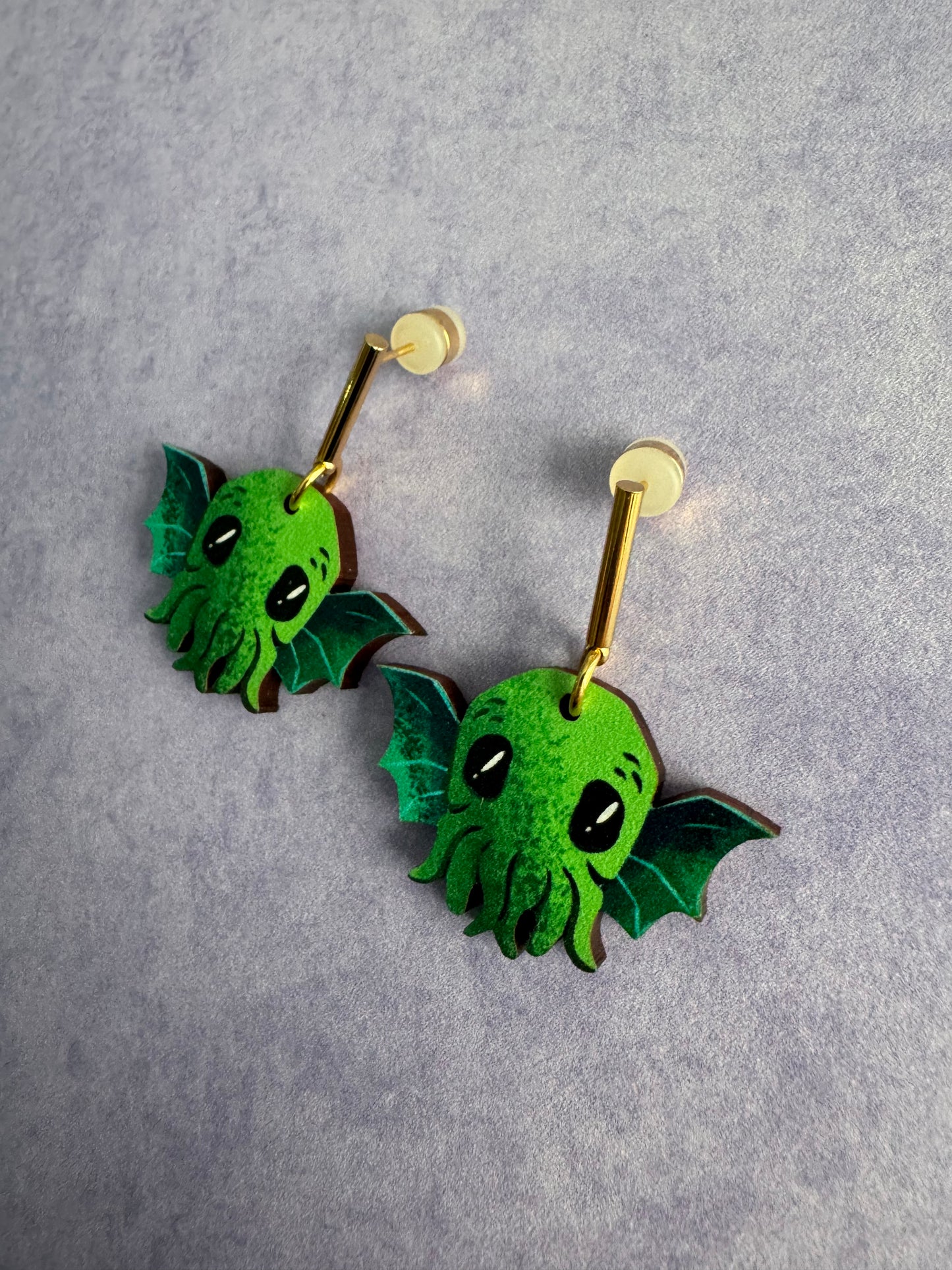 LIL' CTHULHU EARRINGS