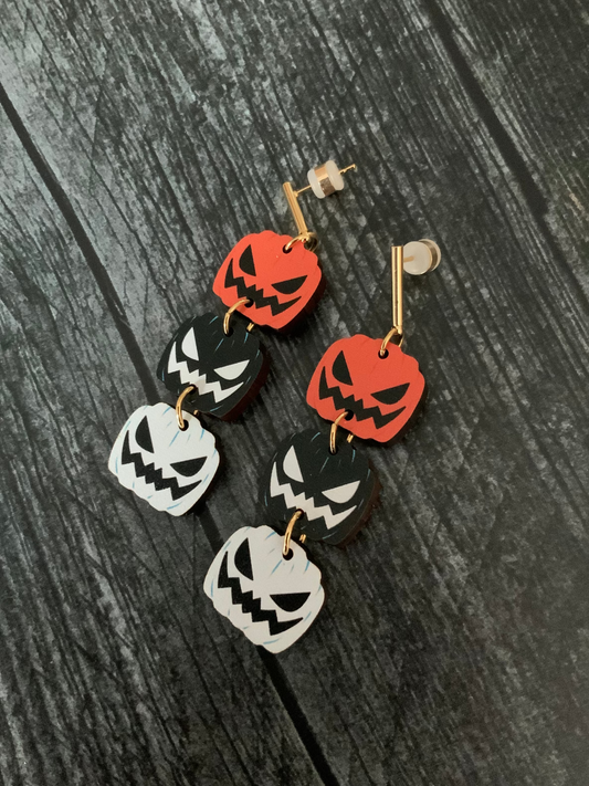 PUMPKIN EARRINGS