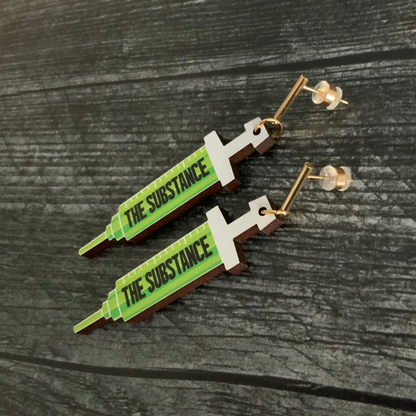 SYRINGE EARRINGS