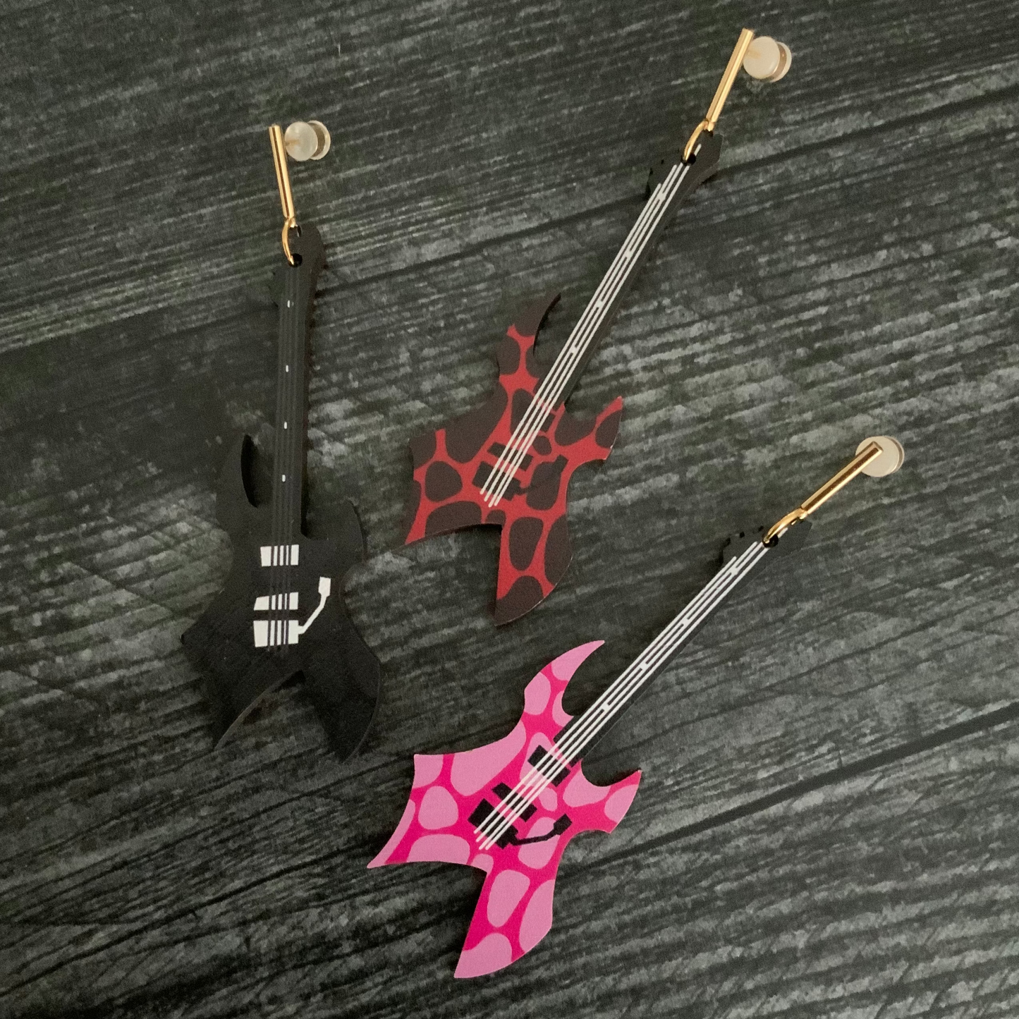 EDDIE'S GUITAR EARRINGS