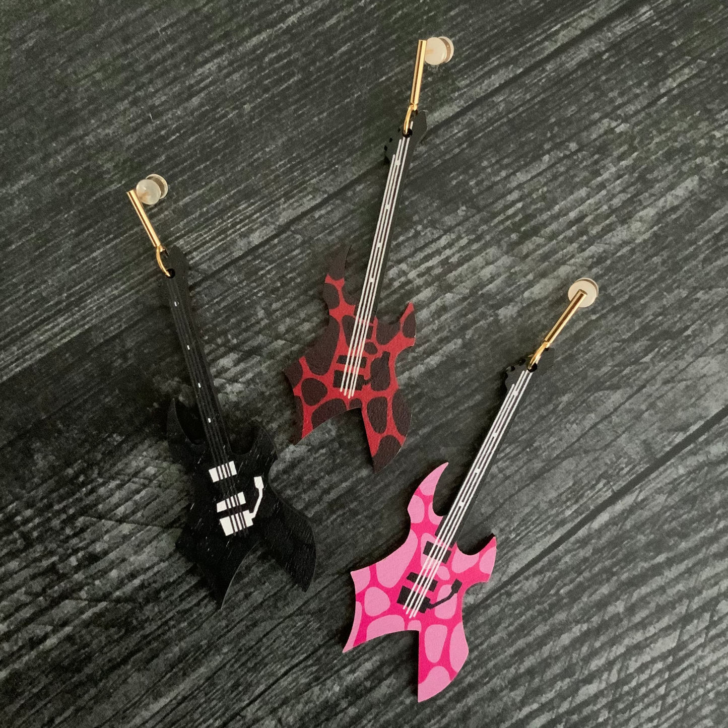 EDDIE'S GUITAR EARRINGS