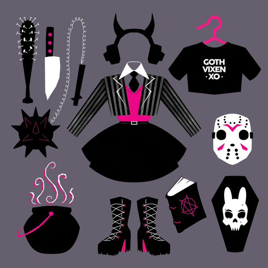 GOTH VIXEN CLOSET PRINT